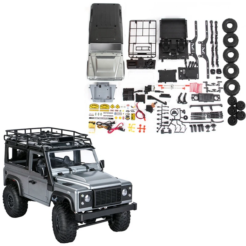 

For MN99S MN99SK KIT Version 4WD RC Car 1/12 Scale Defender Electric Remote Control Car with LED Light for Kid and Adult