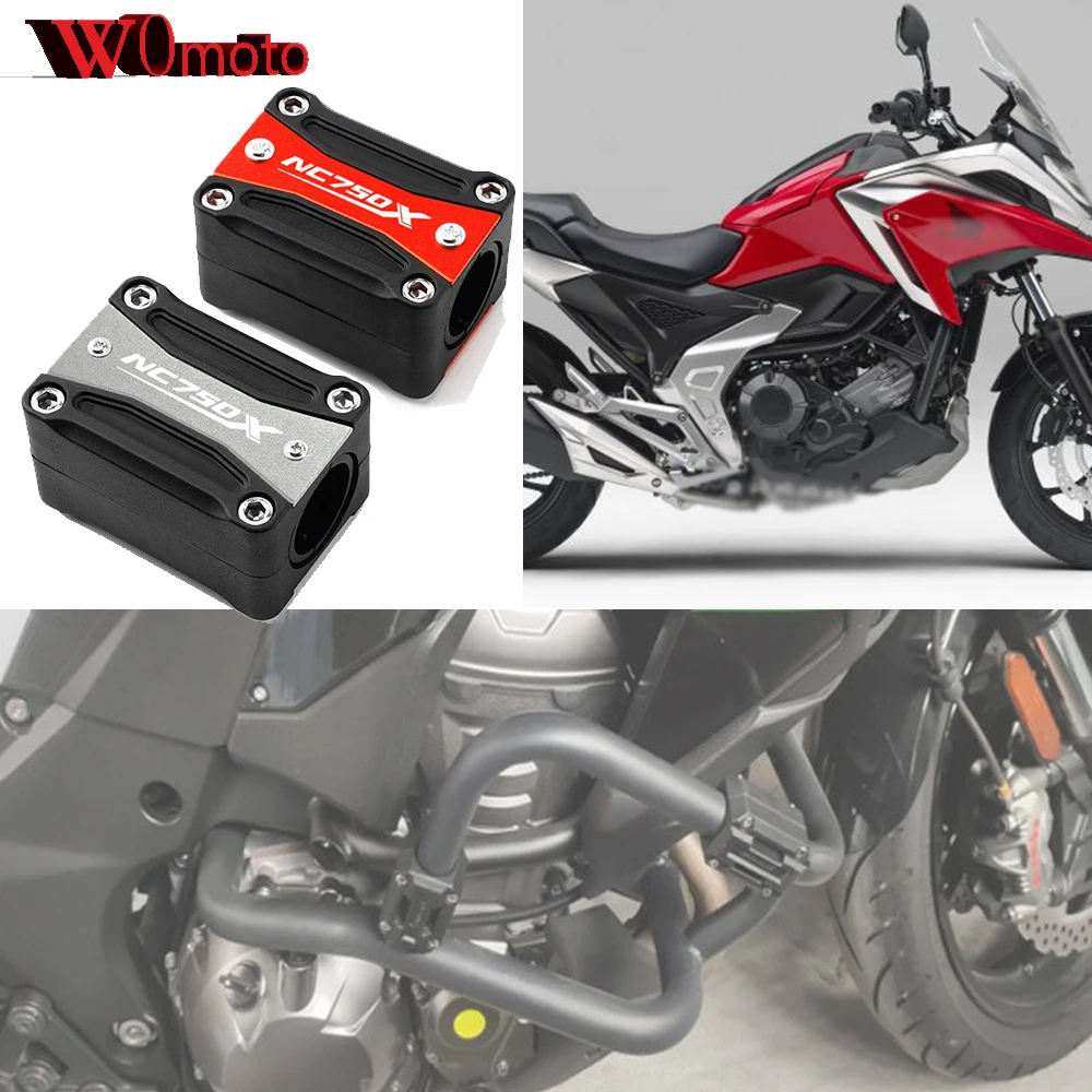 Logo NC750X Motorcycle Engine Guard Bumper Protection Decorative Block Crash Bar Decor For Honda nc750x nc 750x 2017-2020 2021
Logo NC750X Motorcycle Engine Guard Bumper Protection Decorative Block Crash Bar Decor For Honda nc750x nc 750x 2017-2020 2021