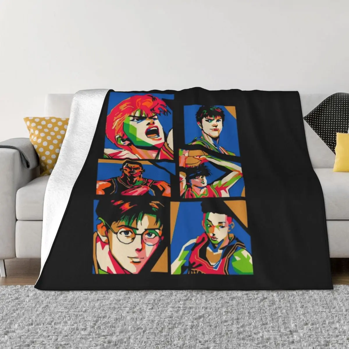 Slam Dunk Anime Cartoon Blanket Flannel All Season Breathable Lightweight Thin Throw Blankets for Bed Office Plush Thin Quilt
Slam Dunk Anime Cartoon Blanket Flannel All Season Breathable Lightweight Thin Throw Blankets for Bed Office Plush Thin Quilt