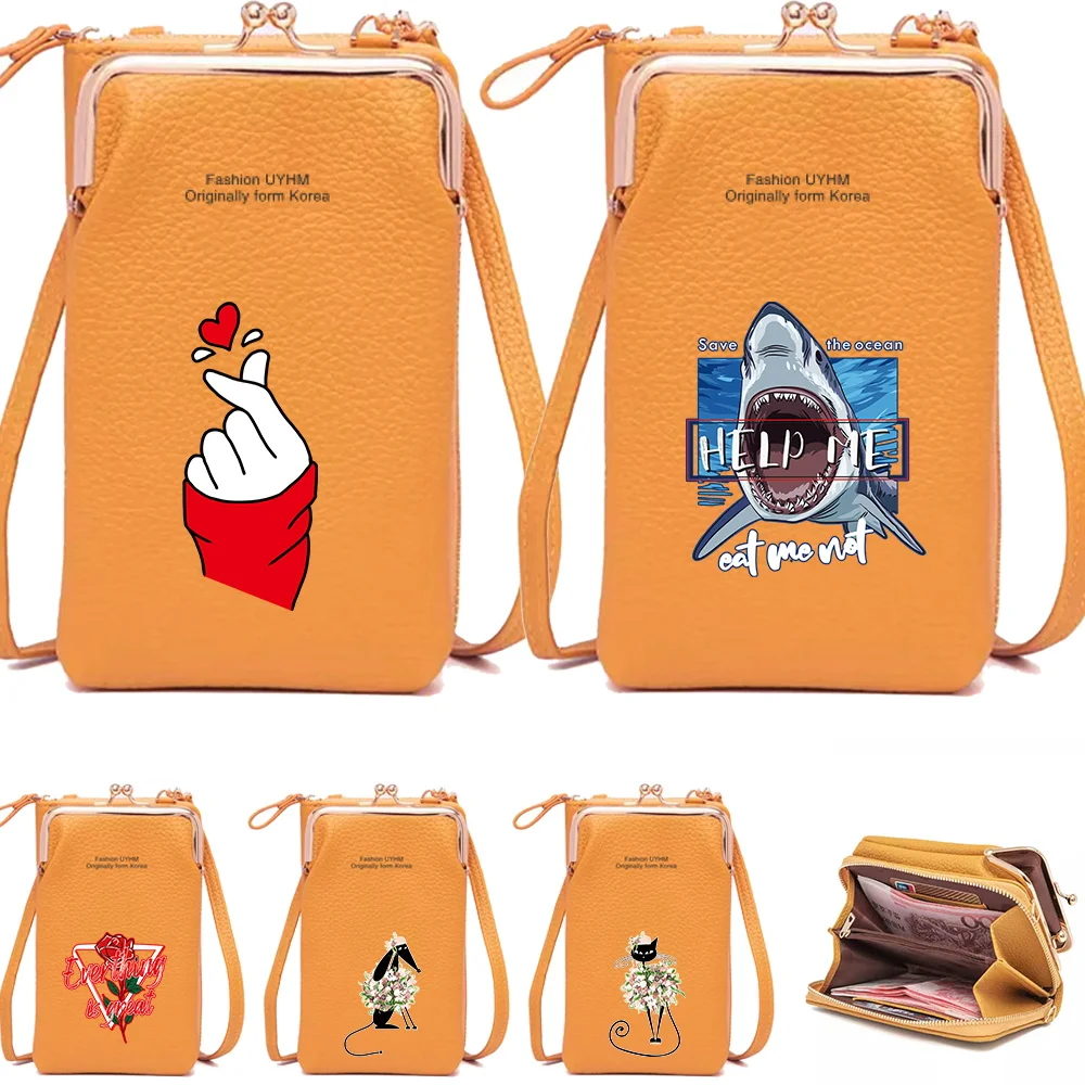 Women Shoulder Bag Universal for Huawei/iPhone/Xiaomi Mobile Phone Bags Waterproof Leather Card Wallet Anime Print Handbag Purse
Women Shoulder Bag Universal for Huawei/iPhone/Xiaomi Mobile Phone Bags Waterproof Leather Card Wallet Anime Print Handbag Purse