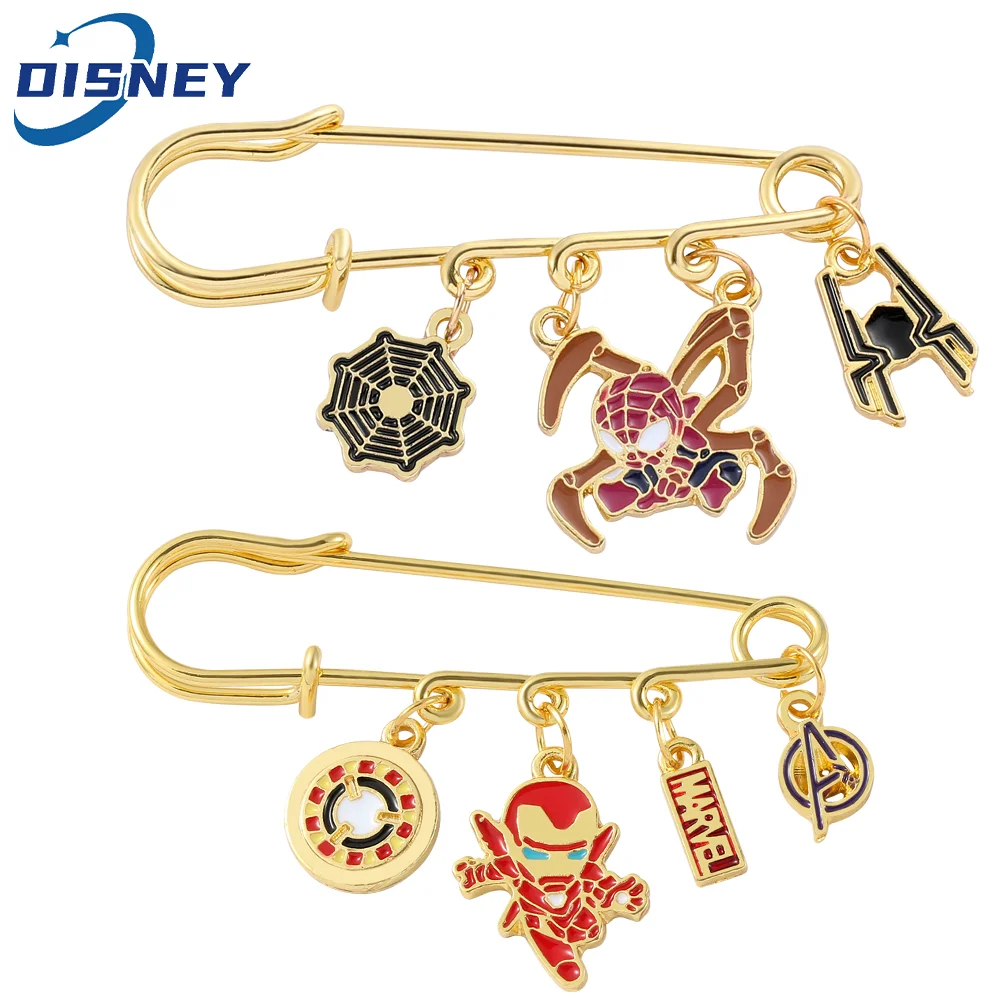 Avengers Iron Man Spiderman Lapel Pin Marvel Superhero Pendant Pin Safety Pin Enamel Badge Cute Jewelry Accessories for Fan Gift
Avengers Iron Man Spiderman Lapel Pin Marvel Superhero Pendant Pin Safety Pin Enamel Badge Cute Jewelry Accessories for Fan Gift