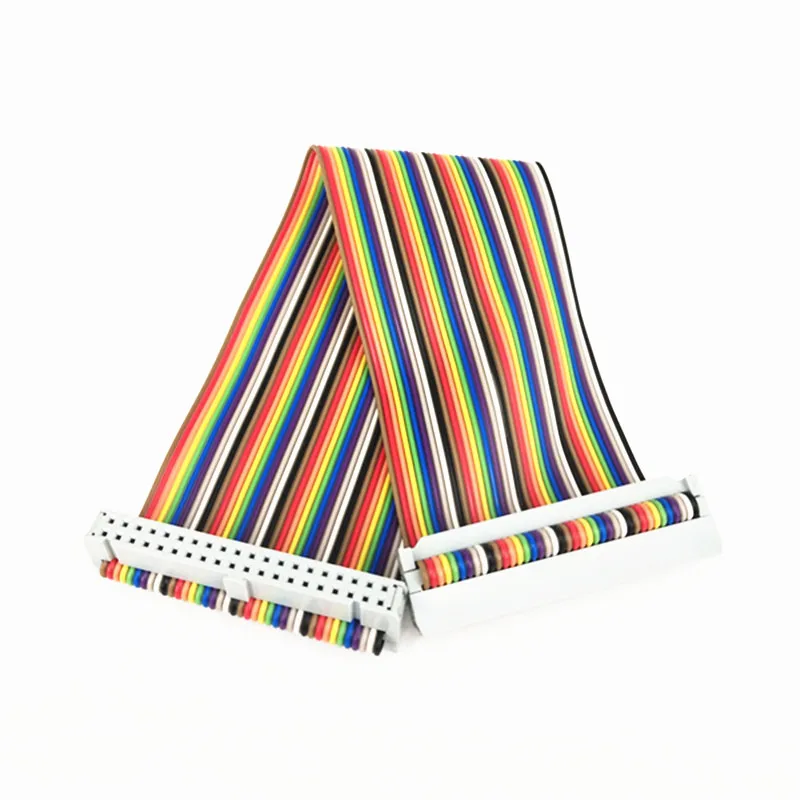 Raspberry PI B/B+ GPIO 40P Color Cable Plug-in extension cord 20CM Compatible With Generation 4/3/2 
Raspberry PI B/B+ GPIO 40P Color Cable Plug-in extension cord 20CM Compatible With Generation 4/3/2