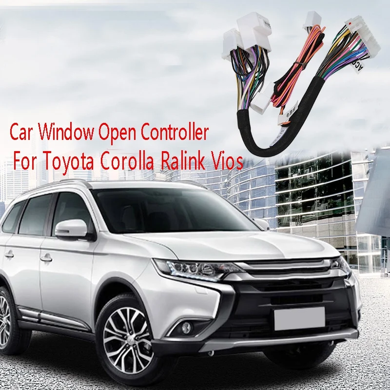 Automatic 4-Door Car Power Window Closer Module Kit Car Window Open Controller for Toyota Corolla Ralink Vios
Automatic 4-Door Car Power Window Closer Module Kit Car Window Open Controller for Toyota Corolla Ralink Vios