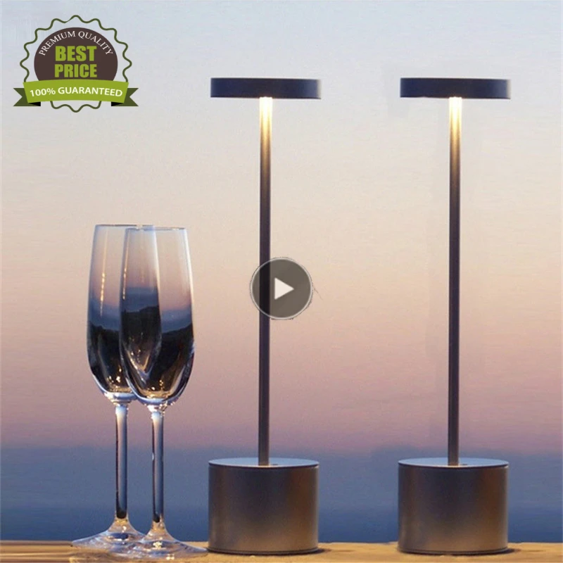 LED Cordless Table Lamp Rechargeable Bar Table Lamp Portable Night Light Bedside Light For Bar Restaurant Study Bedroom Decor 
LED Cordless Table Lamp Rechargeable Bar Table Lamp Portable Night Light Bedside Light For Bar Restaurant Study Bedroom Decor