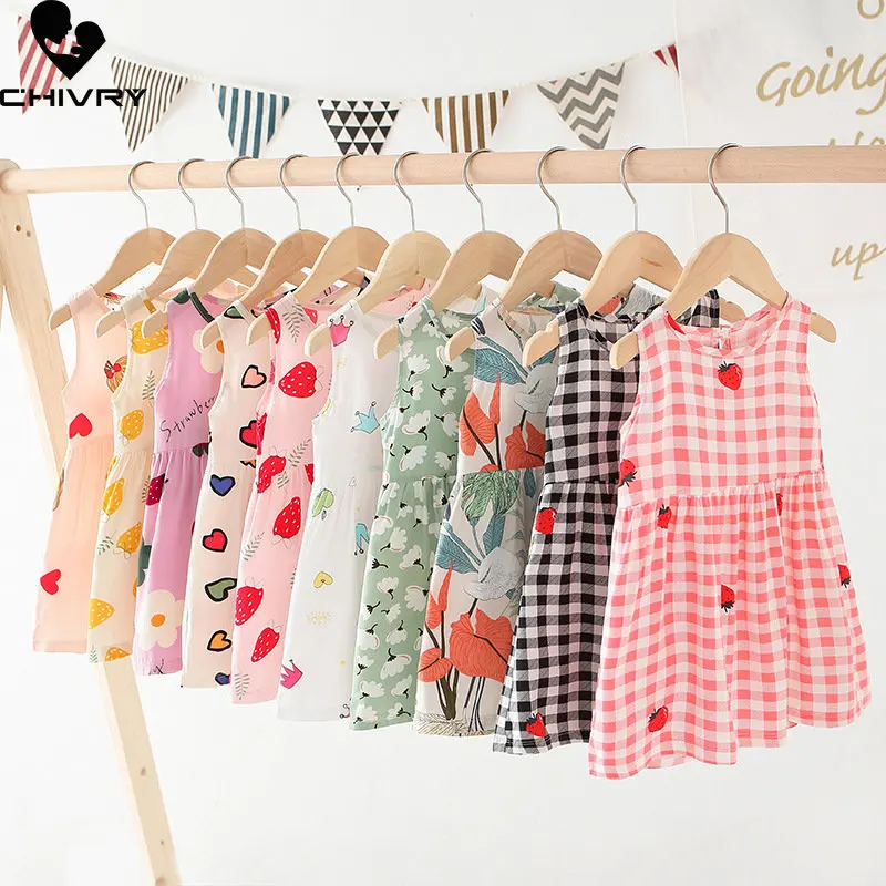 Summer Dress New 2023 Baby Girls Sleeveless Heart Cartoon Print Thin A-line Beach Sundress Princess Dresses Kids Girls Vestidos
Summer Dress New 2023 Baby Girls Sleeveless Heart Cartoon Print Thin A-line Beach Sundress Princess Dresses Kids Girls Vestidos
