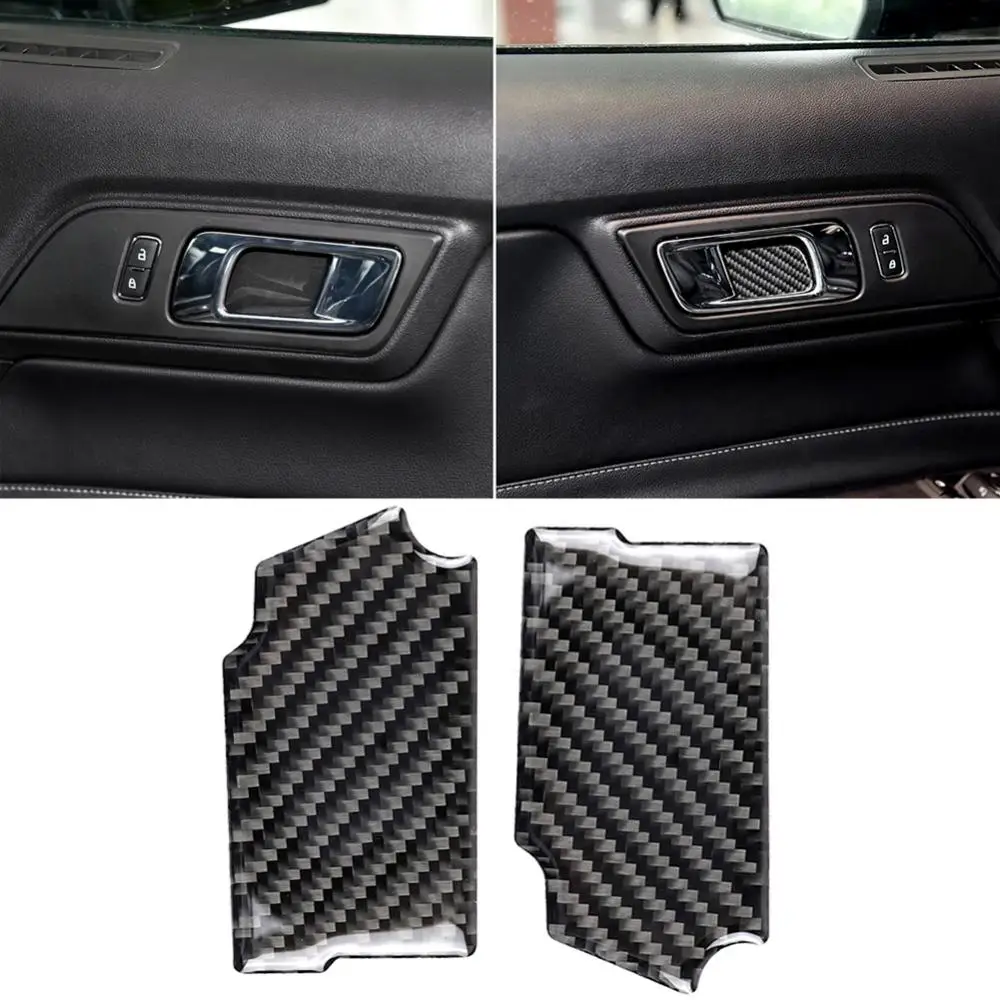 2Pcs Car Door Handle Bowl Stickers Cover Trim Fit for Ford Mustang 2015-2017 Stickers Car Interior Accessories
2Pcs Car Door Handle Bowl Stickers Cover Trim Fit for Ford Mustang 2015-2017 Stickers Car Interior Accessories