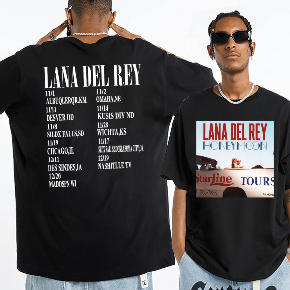 Lana Del Rey Music Album T-Shirts Men's Women's Summer Casual Short Sleeve Tee Shirt Fashion Oversized Cotton T Shirt Streetwear
Lana Del Rey Music Album T-Shirts Men's Women's Summer Casual Short Sleeve Tee Shirt Fashion Oversized Cotton T Shirt Streetwear