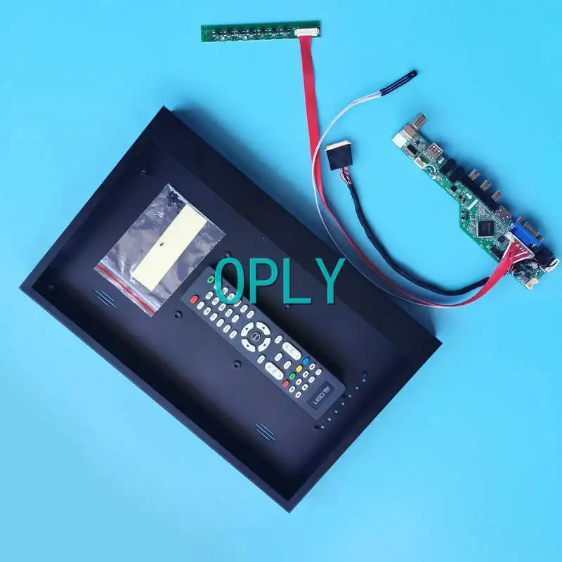 Analog TV Controller Board + Matrix Metal Case Fit LP140WH8 LP140WHU HDMI-Compatible VGA USB RF 1366*768 DIY Kit 14" LVDS 40-Pin
Analog TV Controller Board + Matrix Metal Case Fit LP140WH8 LP140WHU HDMI-Compatible VGA USB RF 1366*768 DIY Kit 14" LVDS 40-Pin