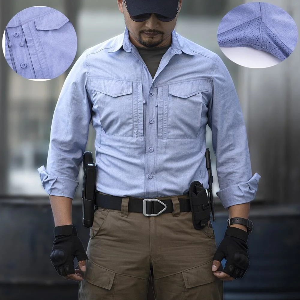 Outdoor Hiking Tactical Shirt Quick Dry Skin Clothes Spring Summer Breathable Military Shirt Lapel Casual Business Shirts Tops
Outdoor Hiking Tactical Shirt Quick Dry Skin Clothes Spring Summer Breathable Military Shirt Lapel Casual Business Shirts Tops