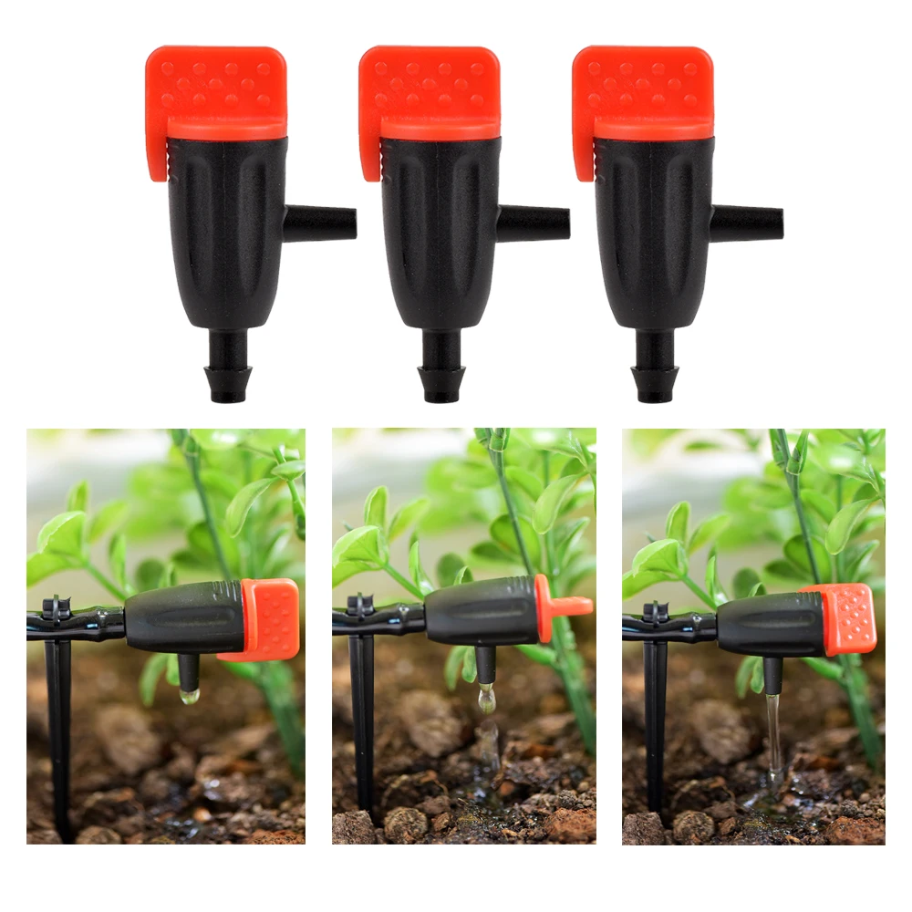 5-50Pcs Adjustable Irrigation Drippers Sprinklers 1/4'' Emitter Dripper Micro Drip Irrigation Sprinklers For Watering System
5-50Pcs Adjustable Irrigation Drippers Sprinklers 1/4'' Emitter Dripper Micro Drip Irrigation Sprinklers For Watering System