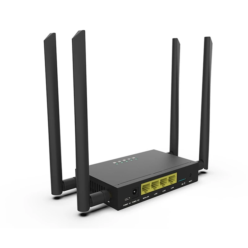 4G LTE Wifi Wireless Router With SIM Card Slot 300Mbps For Home Business Office Support Wireless To Wired Router EU Plug
4G LTE Wifi Wireless Router With SIM Card Slot 300Mbps For Home Business Office Support Wireless To Wired Router EU Plug
