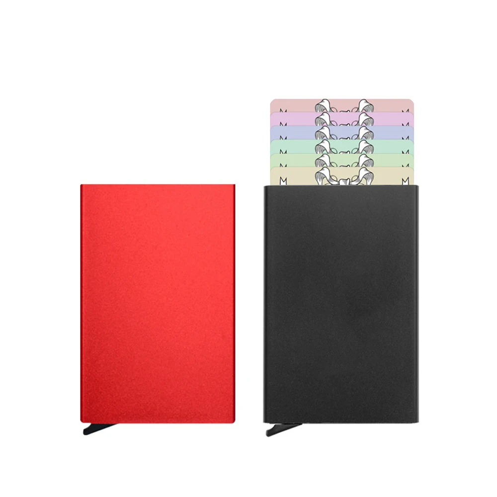 Aluminium Top Quality Rfid Wallet Men Money Bag Mini Purse Male Card Wallet Small Clutch Leather Wallet Thin Purse Carteras
Aluminium Top Quality Rfid Wallet Men Money Bag Mini Purse Male Card Wallet Small Clutch Leather Wallet Thin Purse Carteras