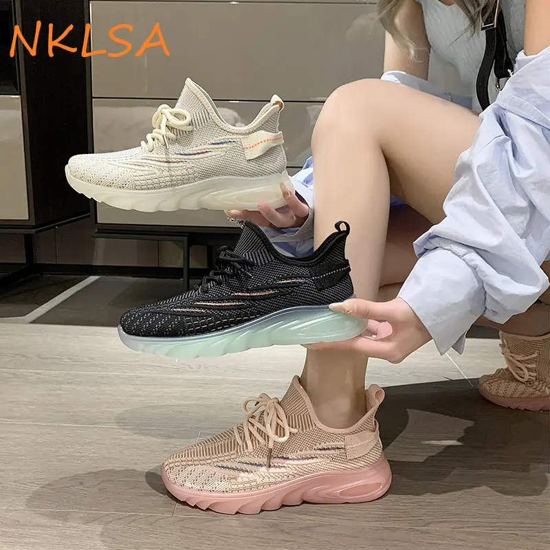 2023 Women's Shoes New Mesh Surface Breathable Flying Weaver Net Shoes Summer Comfortable Lightweight Non-slip Women's Sneakers
2023 Women's Shoes New Mesh Surface Breathable Flying Weaver Net Shoes Summer Comfortable Lightweight Non-slip Women's Sneakers