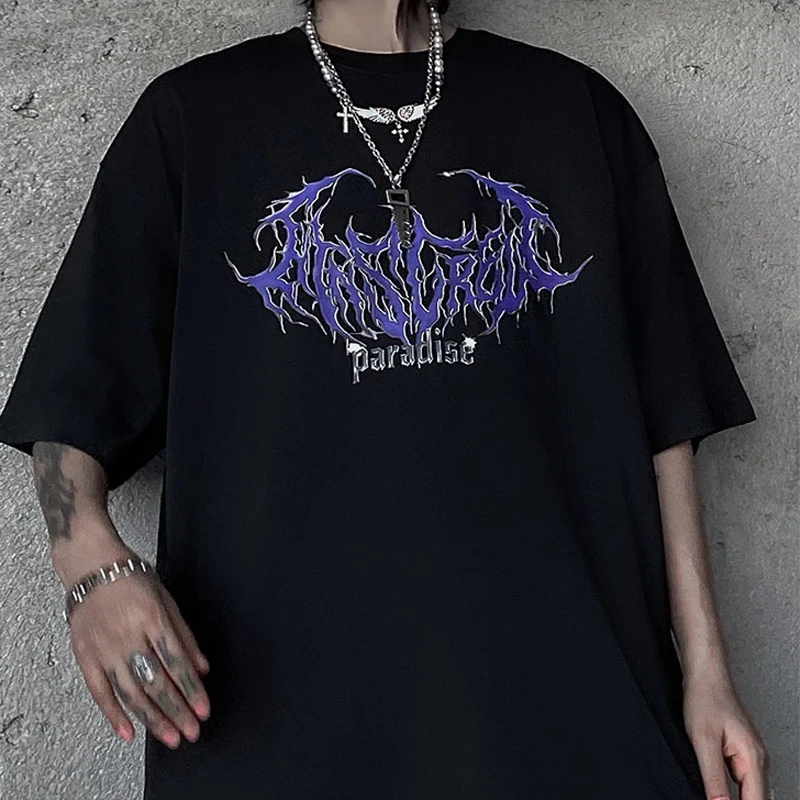 Hip Hop Streetwear Graphic Printed Men T-shirt Harajuku Cotton Short Sleeve T Shirt 90s Summer Black Tshirt Tops Men's Clothing 
Hip Hop Streetwear Graphic Printed Men T-shirt Harajuku Cotton Short Sleeve T Shirt 90s Summer Black Tshirt Tops Men's Clothing