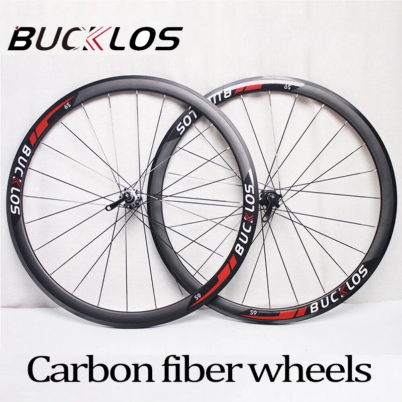 BUCKLOS Wheelset 700c Disc Brake Road Bike Wheelset Quality Carbon Center Lock Wheel Fit 8/9/10/11s Shimano HG Bicycle Parts
BUCKLOS Wheelset 700c Disc Brake Road Bike Wheelset Quality Carbon Center Lock Wheel Fit 8/9/10/11s Shimano HG Bicycle Parts