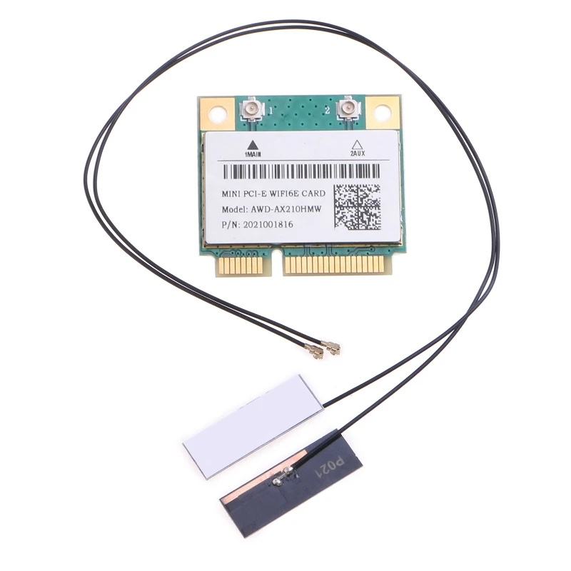 2.4GHz 5GHz Wireless Mini PCI-E WiFi Card BT5.2 Network Adapter+External Antenna
2.4GHz 5GHz Wireless Mini PCI-E WiFi Card BT5.2 Network Adapter+External Antenna