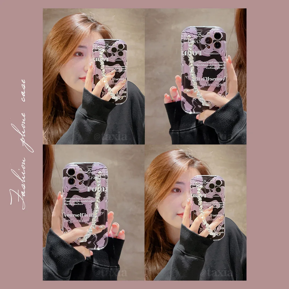 Black purple stain+diamond chain Phone Case For iphone 14 13 12 11 Pro Max X XR XSMAX 7 8 Plus SE TPU Case Cover new products
Black purple stain+diamond chain Phone Case For iphone 14 13 12 11 Pro Max X XR XSMAX 7 8 Plus SE TPU Case Cover new products
