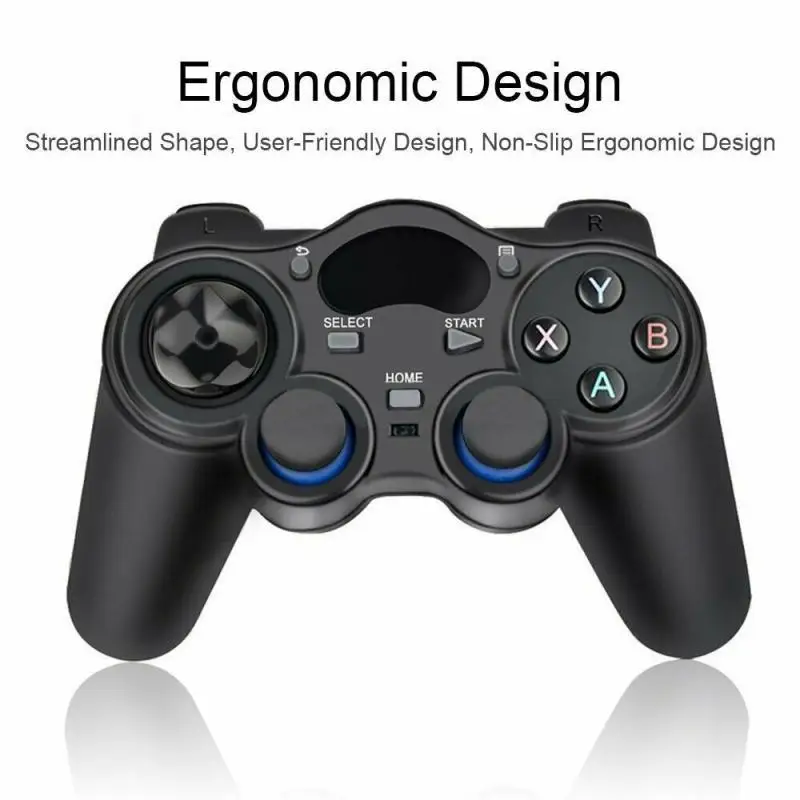 2.4Ghz Android OTG Gamepad Wireless Gamepad Joystick Game Controller Joypad for Android smart phones/tablets/TV boxes/smart TVs
2.4Ghz Android OTG Gamepad Wireless Gamepad Joystick Game Controller Joypad for Android smart phones/tablets/TV boxes/smart TVs