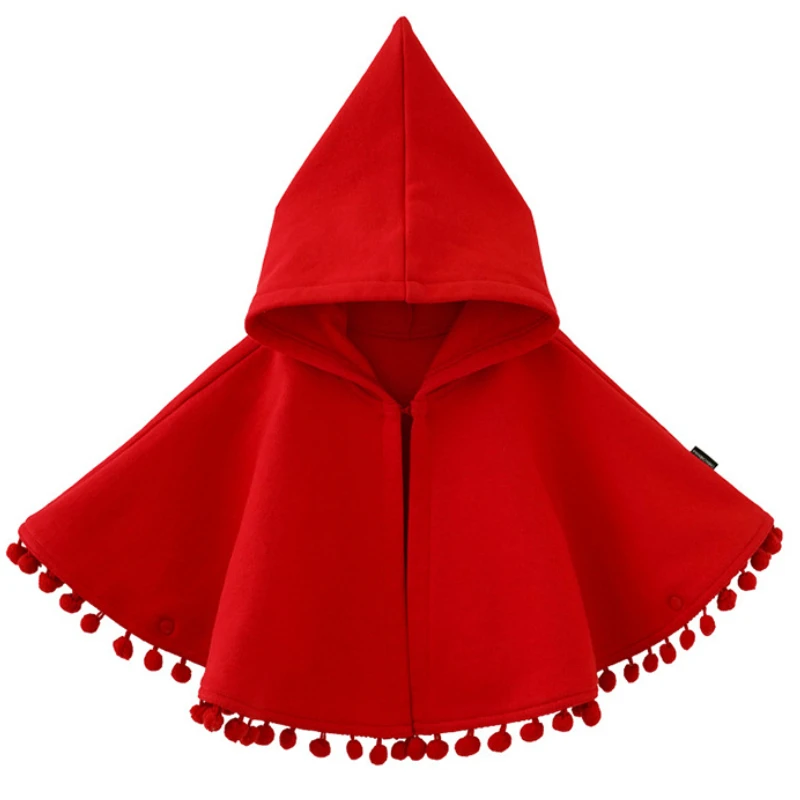 Baby Girl Cloak Outerwear Red Spring Autumn Infant Hooded Cape Jumpers mantle Cotton Toddler Children Cardigan Poncho Clothes
Baby Girl Cloak Outerwear Red Spring Autumn Infant Hooded Cape Jumpers mantle Cotton Toddler Children Cardigan Poncho Clothes