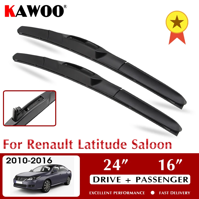 Автомобильные стеклоочистители KAWOO для Renault Latitude Saloon 2010-2016 лобовое стекло аксессуары для переднего стекла 24 "+ 16" LHDRHD
Автомобильные стеклоочистители KAWOO для Renault Latitude Saloon 2010-2016 лобовое стекло аксессуары для переднего стекла 24 "+ 16" LHDRHD
