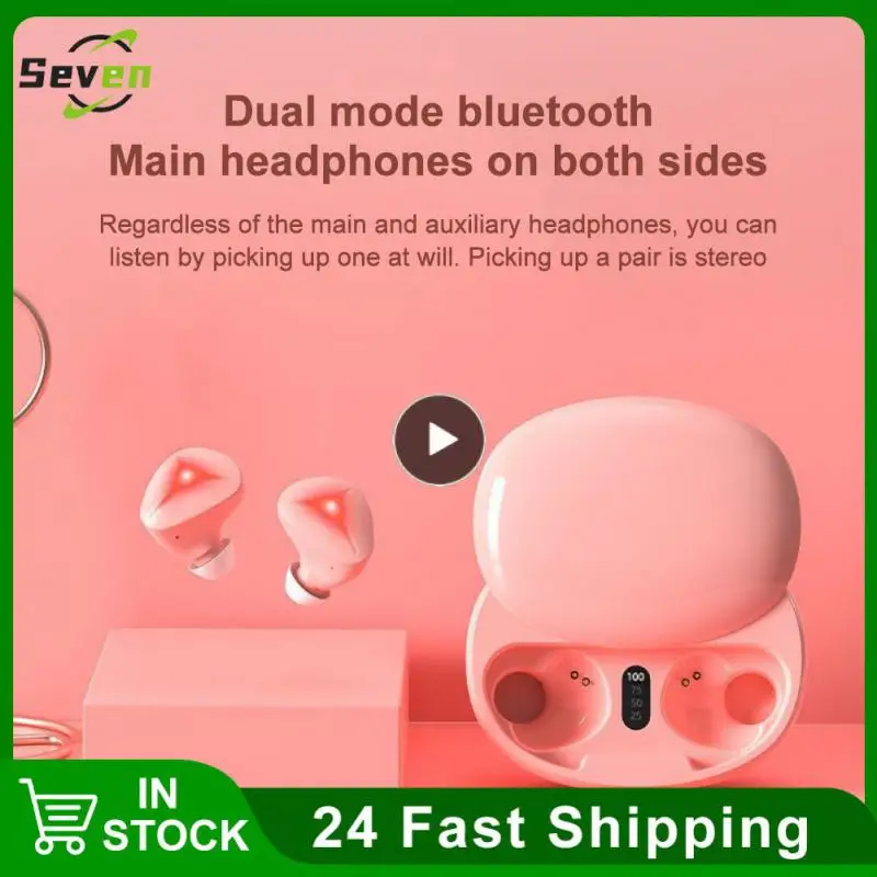 With Charging Box Macaroon In-ear Earphone Tws Headphone No Delay Wireless Headset Earbuds Digital Display
With Charging Box Macaroon In-ear Earphone Tws Headphone No Delay Wireless Headset Earbuds Digital Display