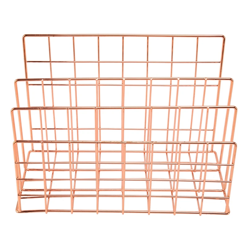 Desktop Mail Organizer, 3-Slot Metal Wire Mail Sorter, Letter Organizer For Letters, Mails, Books, Postcards And More, Mail Hold
Desktop Mail Organizer, 3-Slot Metal Wire Mail Sorter, Letter Organizer For Letters, Mails, Books, Postcards And More, Mail Hold