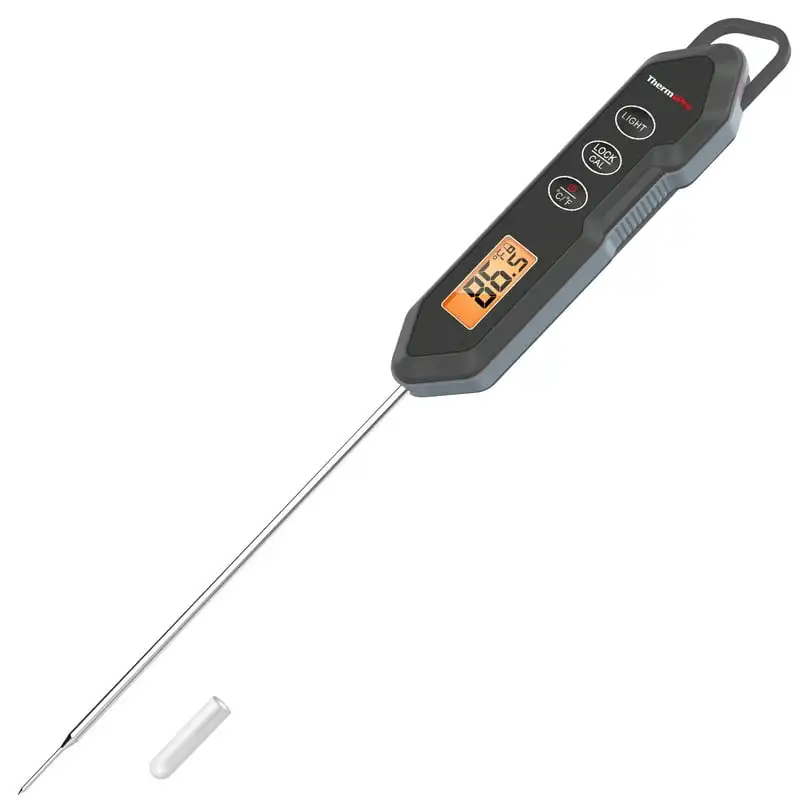 Waterproof Digital Read Meat Thermometer Food Candy Cooking Kitchen Thermometer with Magnet and Backlight for Oil Deep Fry Smok
Waterproof Digital Read Meat Thermometer Food Candy Cooking Kitchen Thermometer with Magnet and Backlight for Oil Deep Fry Smok