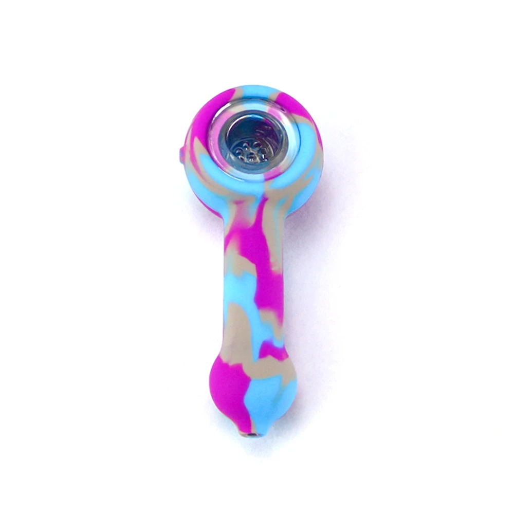 Silicone Unbreakable Tobacco Pipe Glass Bowl Colorful Heat Resistant Portable Travel Smoking Accessorie
Silicone Unbreakable Tobacco Pipe Glass Bowl Colorful Heat Resistant Portable Travel Smoking Accessorie