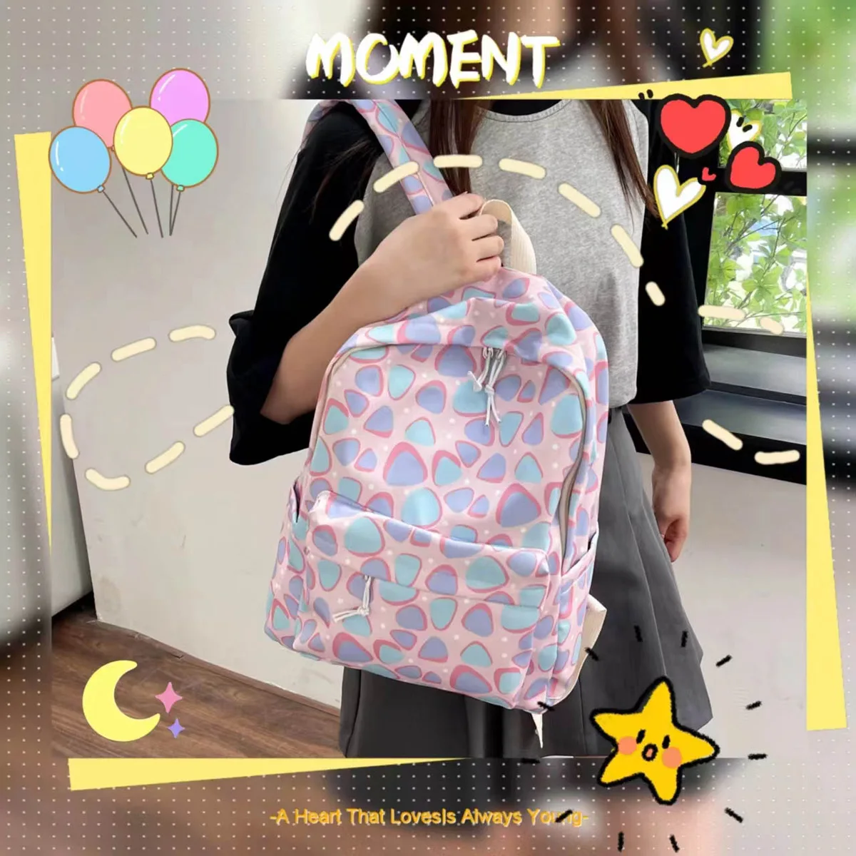 Female Rucksack Korean Version Harajuku Graffiti Junior High College Student Backpack Plaid Girl Bag For School Bookbag Schoolba
Female Rucksack Korean Version Harajuku Graffiti Junior High College Student Backpack Plaid Girl Bag For School Bookbag Schoolba