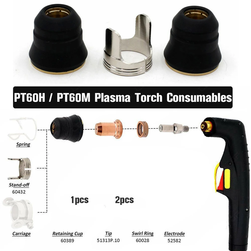 3pcs S45 Plasma Shield Cup Stand Off For PT60 PT-60 IPT-60 IPT60 Cutter Torch WS OEMed Plasma Cutting Consumables
3pcs S45 Plasma Shield Cup Stand Off For PT60 PT-60 IPT-60 IPT60 Cutter Torch WS OEMed Plasma Cutting Consumables