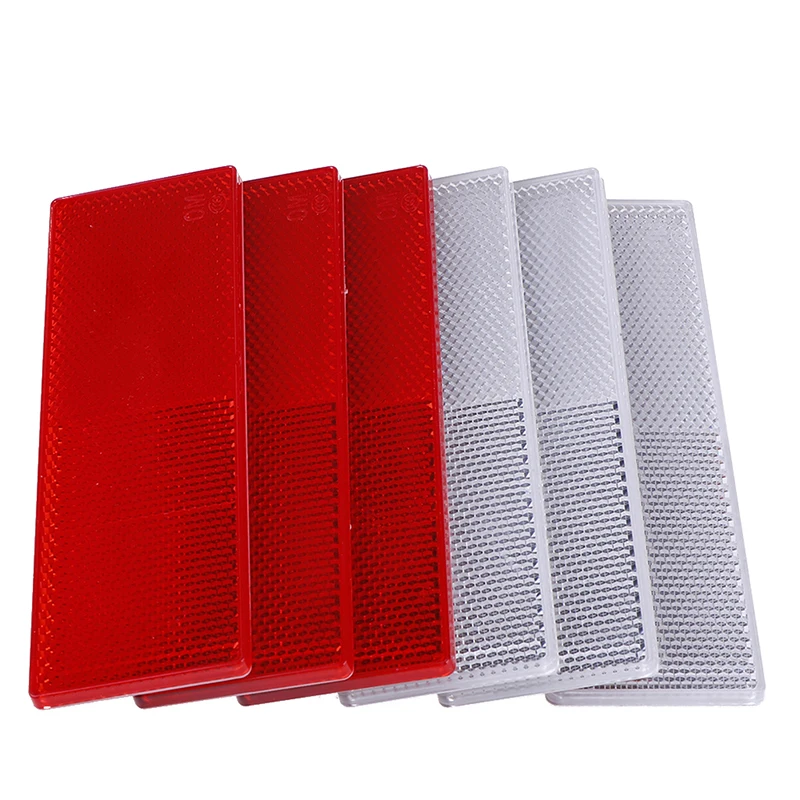1PCS Truck Motorfiets Lijm Rechthoek Plastic Reflector Reflecterende Waarschuwing Plaat Stickers Veiligheid Teken Rood/Wit
1PCS Truck Motorfiets Lijm Rechthoek Plastic Reflector Reflecterende Waarschuwing Plaat Stickers Veiligheid Teken Rood/Wit
