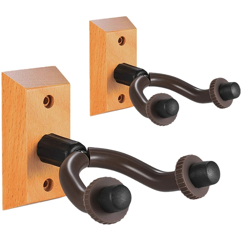 2Pcs Guitar Wall Mount Hanger Hardwood Guitar Hanger Wall Hook Holder Stand Display Fits All Size Guitars Bass Ukulele
2Pcs Guitar Wall Mount Hanger Hardwood Guitar Hanger Wall Hook Holder Stand Display Fits All Size Guitars Bass Ukulele