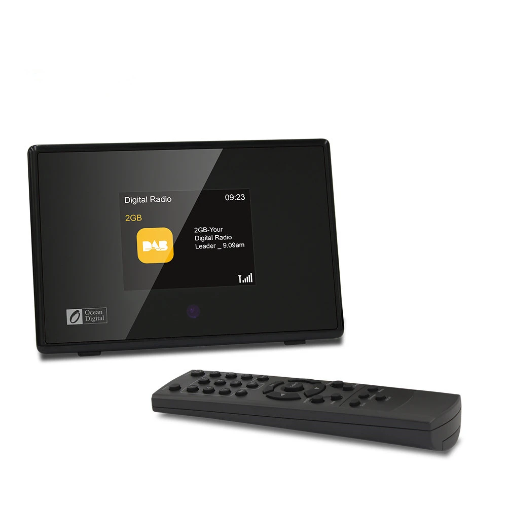 Ocean Digital DAB-01C8 DAB+ Fm Bt Bluetooth Oclok Radio Sender Multi-language Menu Only Line Out Powered/Active Speaker
Ocean Digital DAB-01C8 DAB+ Fm Bt Bluetooth Oclok Radio Sender Multi-language Menu Only Line Out Powered/Active Speaker
