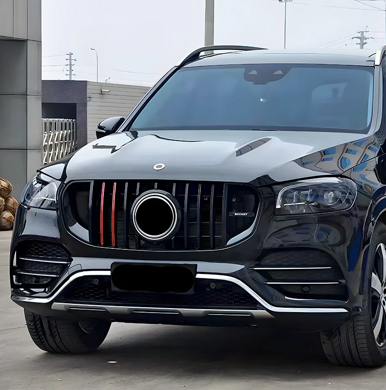 Car Front Racing Upper Grille Facelift Bumper Grill Carbon Fiber Brabus Grille For Mercedes Benz X167 2020+ GLS400 GLS450 GLS580
Car Front Racing Upper Grille Facelift Bumper Grill Carbon Fiber Brabus Grille For Mercedes Benz X167 2020+ GLS400 GLS450 GLS580