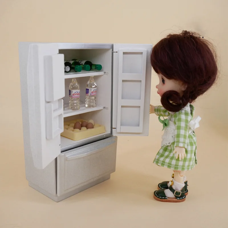 OB11 1/12 GSC Bjd Doll Furniture Toys Retro Refrigerator Doll Accessories Toys Fashion Doll Toys Refrigerator Furniture
OB11 1/12 GSC Bjd Doll Furniture Toys Retro Refrigerator Doll Accessories Toys Fashion Doll Toys Refrigerator Furniture