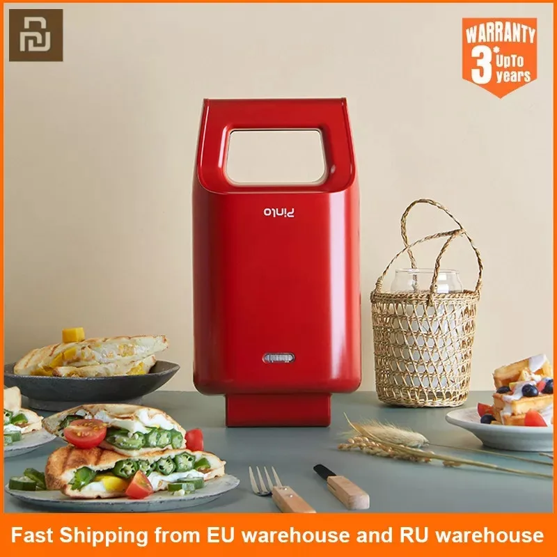 Youpin Mijia Pinlo Waffle Maker Mini Sandwich Maker Breakfast Machine Electric Toaster Oven Hot Plate Bread Pancake Multi Cooker
Youpin Mijia Pinlo Waffle Maker Mini Sandwich Maker Breakfast Machine Electric Toaster Oven Hot Plate Bread Pancake Multi Cooker