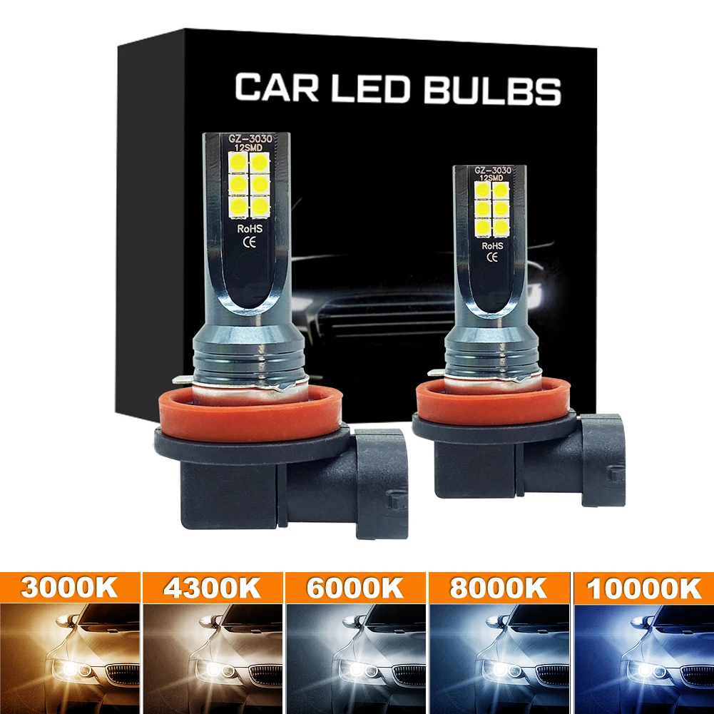 2Pcs H11 LED Headlight H11 H4 H7 H3 H8 H9 H1 9005 9006 HB4 Car LED Fog Light Bulbs Auto Driving Signal Turn Light Lamps 6500K
2Pcs H11 LED Headlight H11 H4 H7 H3 H8 H9 H1 9005 9006 HB4 Car LED Fog Light Bulbs Auto Driving Signal Turn Light Lamps 6500K