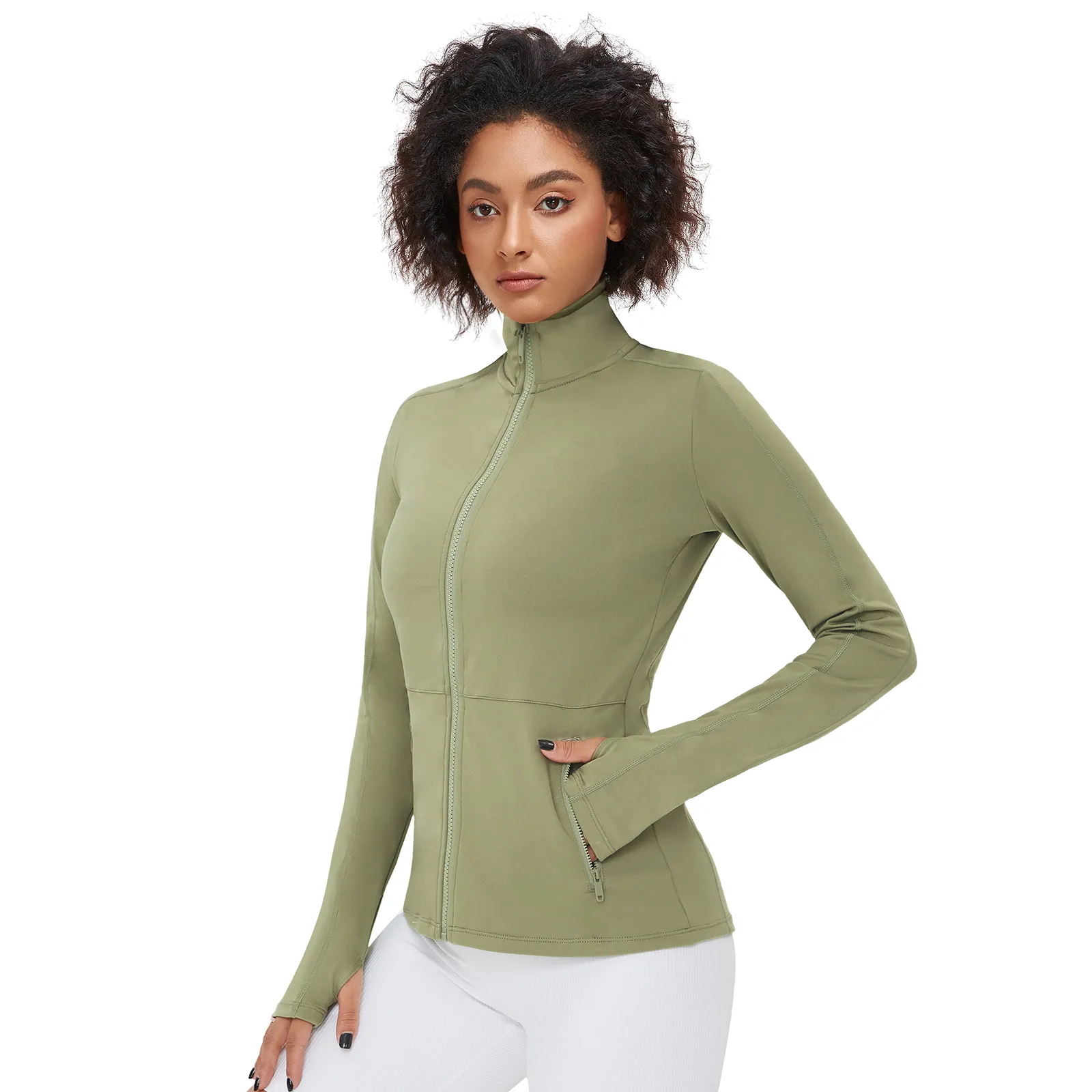 VUTRU Yoga Jackets Sports Coat Fitness Running Shirt Women Gym Top Jackets Long Sleeves Zipper Pocket with Thum Hole V8L5075
VUTRU Yoga Jackets Sports Coat Fitness Running Shirt Women Gym Top Jackets Long Sleeves Zipper Pocket with Thum Hole V8L5075