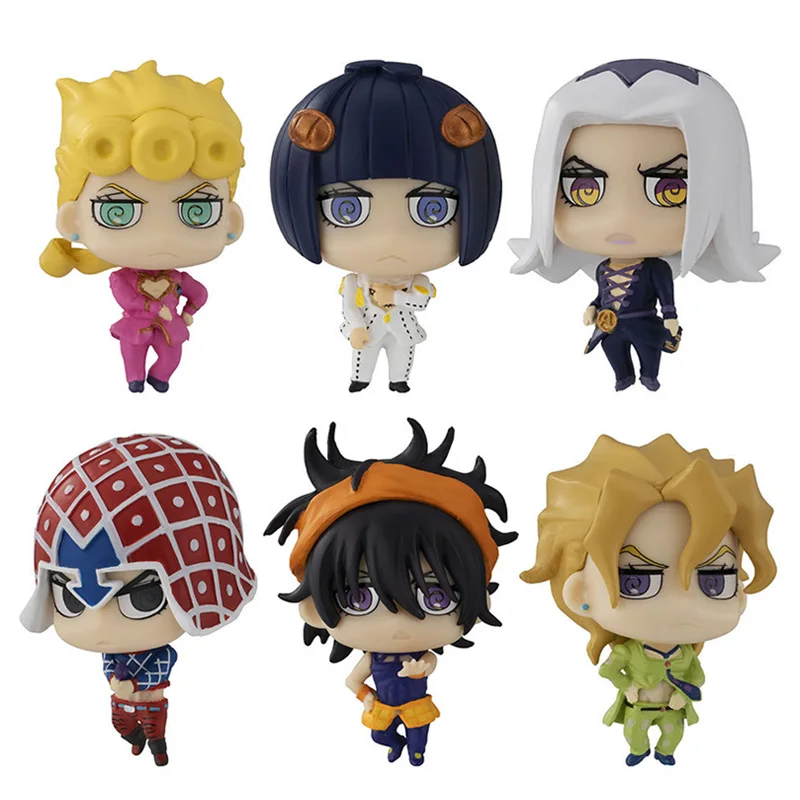 Japan Anime BANDAI Gachapon Capsule Toy Gacha SD 01 JOJO's Bizarre Adventure Golden Wind Figurine Action Figure Table Decoration
Japan Anime BANDAI Gachapon Capsule Toy Gacha SD 01 JOJO's Bizarre Adventure Golden Wind Figurine Action Figure Table Decoration
