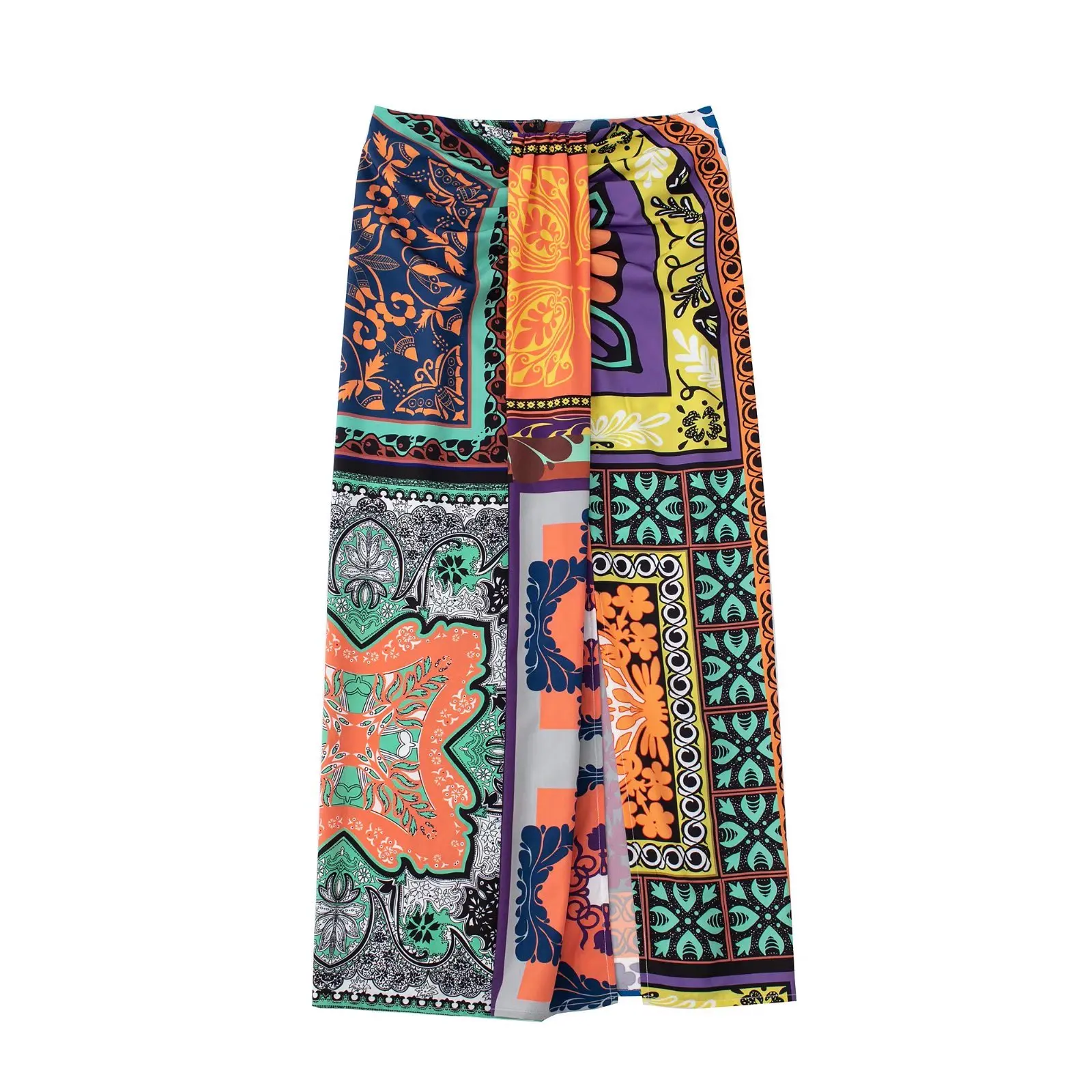 2022 Women Fashion With Knot Pleated Printed Midi Skirt Vintage High Waist Back Zipper Female Skirts Mujer
2022 Women Fashion With Knot Pleated Printed Midi Skirt Vintage High Waist Back Zipper Female Skirts Mujer
