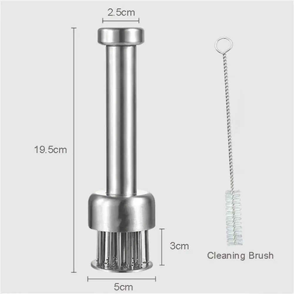 Meat Hammer Meat Tenderizers Stainless Steel Professional Meat Needles Durable Ultra Sharp Needle Blade Tenderizer
Meat Hammer Meat Tenderizers Stainless Steel Professional Meat Needles Durable Ultra Sharp Needle Blade Tenderizer