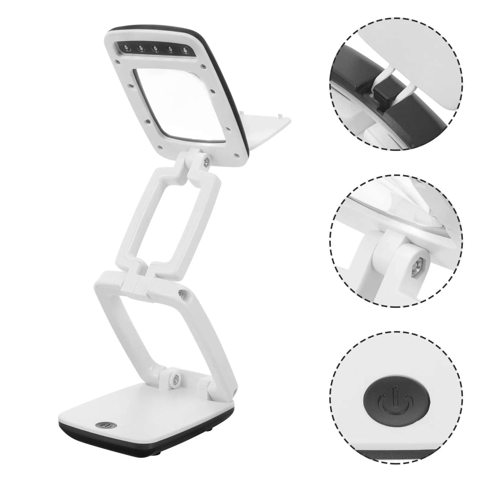 Embroidered Folding Lamp Magnifying Magnifier Reading Light Vertical Powerful Table Bright Abs Lamps Elder Desk
Embroidered Folding Lamp Magnifying Magnifier Reading Light Vertical Powerful Table Bright Abs Lamps Elder Desk