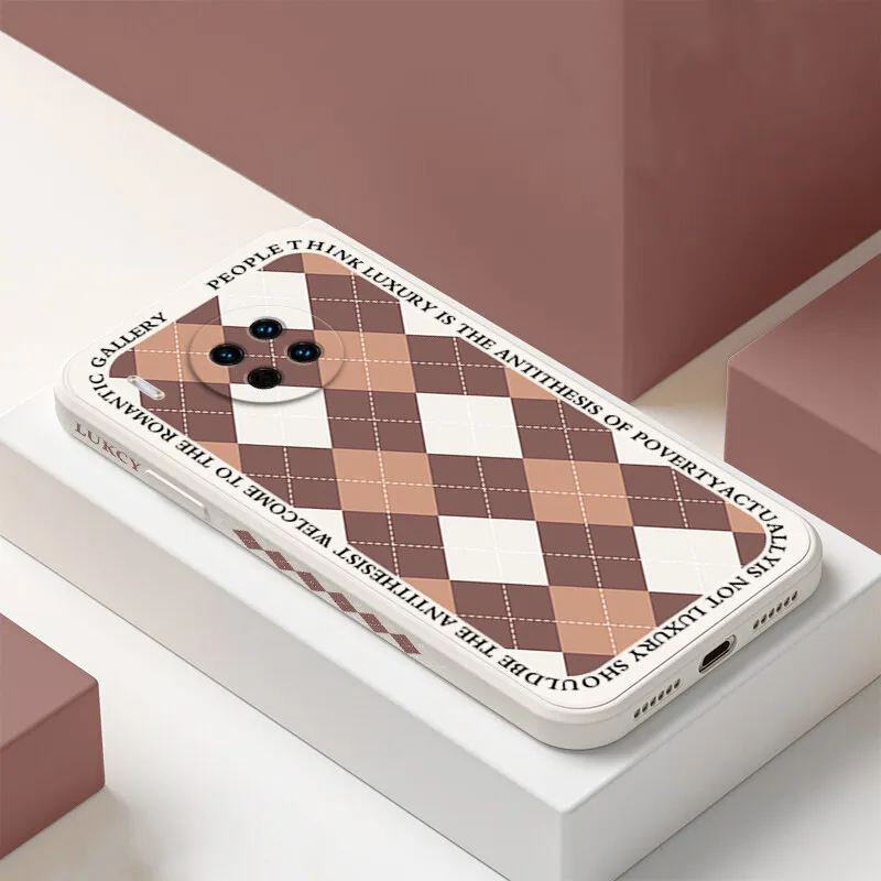 NOHON Fashion plaid Case For IPHONE 13 12 11 PRO MAX MINI XS XR 8 PLUS SE 2020 7 6S Liquid Silicone Phone back cover
NOHON Fashion plaid Case For IPHONE 13 12 11 PRO MAX MINI XS XR 8 PLUS SE 2020 7 6S Liquid Silicone Phone back cover
