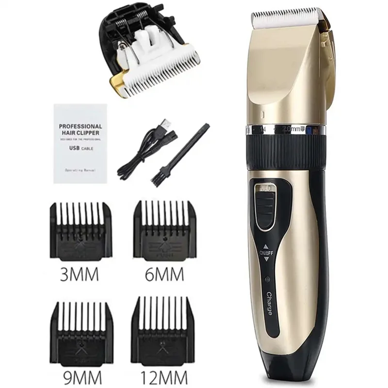 Pet Dog Electrical Hair Trimmer Low-noise Hair Clipper Machine Rechargeable Grooming Cutter Pet Hair Remover Comb+Spare Blade
Pet Dog Electrical Hair Trimmer Low-noise Hair Clipper Machine Rechargeable Grooming Cutter Pet Hair Remover Comb+Spare Blade