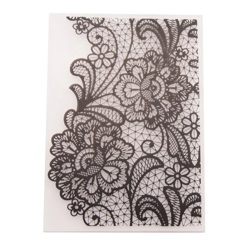 Plastic Embossing Folder Template DIY Scrapbook Photo Album Card Making Decoration Crafts Flower Net
Plastic Embossing Folder Template DIY Scrapbook Photo Album Card Making Decoration Crafts Flower Net