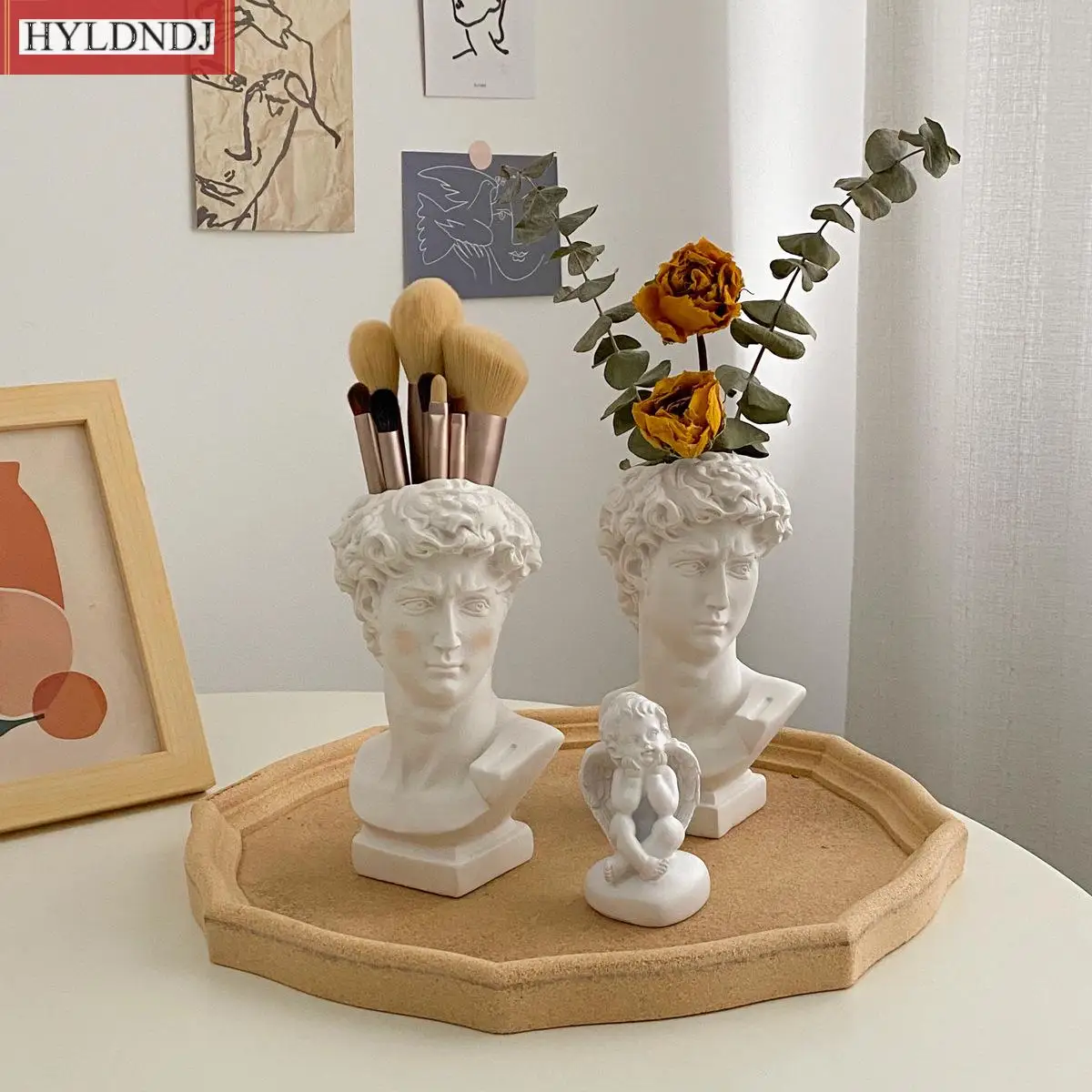 Статуя Давида, домашние цветы, искусство, Декор, искусство, украшение, человеческая голова, цветочные вазы, портретные декоративные украшения, оптовая продажа
Статуя Давида, домашние цветы, искусство, Декор, искусство, украшение, человеческая голова, цветочные вазы, портретные декоративные украшения, оптовая продажа