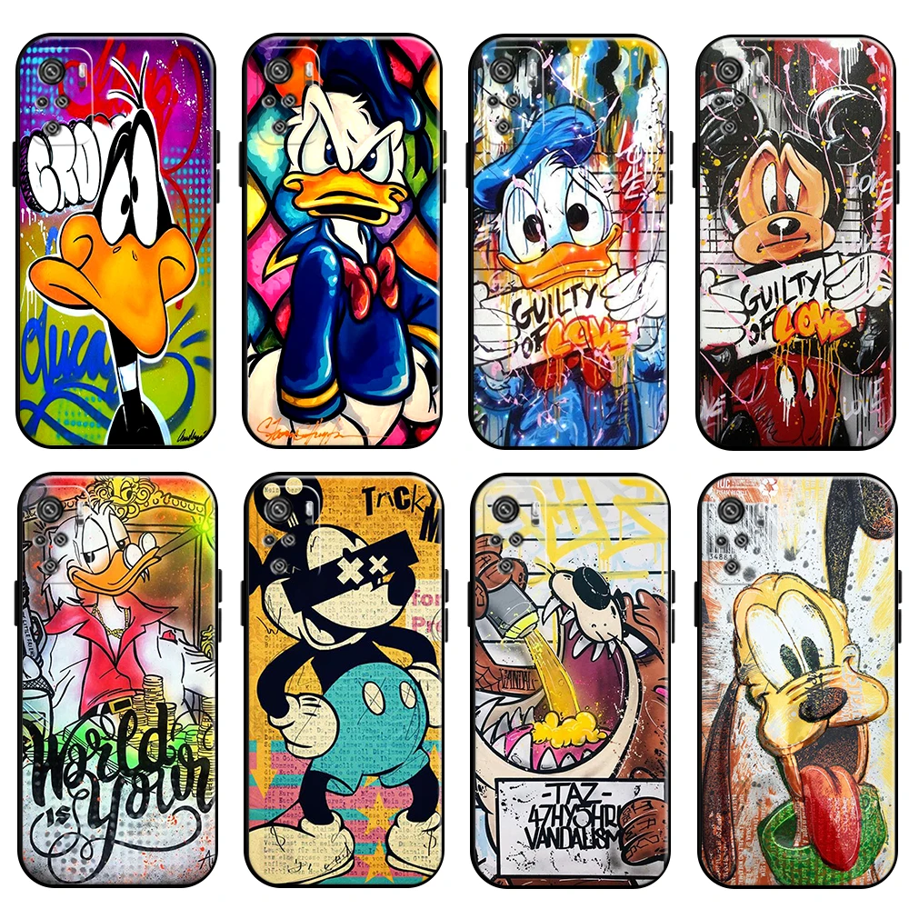 Disney Mickey Duck Graffiti Phone Case For Xiaomi Redmi Note 11 11T 11S 10 10S 10T Pro 5G Black Silicone Cover Coque Carcasa
Disney Mickey Duck Graffiti Phone Case For Xiaomi Redmi Note 11 11T 11S 10 10S 10T Pro 5G Black Silicone Cover Coque Carcasa
