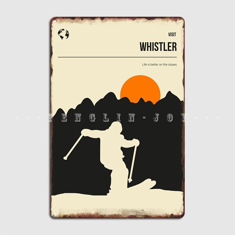 Whistler Canada Vancouver Metal Sign Plaques Wall Cave Classic Pub Garage Tin Sign Poster
Whistler Canada Vancouver Metal Sign Plaques Wall Cave Classic Pub Garage Tin Sign Poster