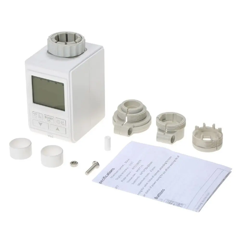 Valve Intelligent Digital Display Temperature Control Adjustable Timing Radiator HY369 Radiators With Zigbee Function Valves
Valve Intelligent Digital Display Temperature Control Adjustable Timing Radiator HY369 Radiators With Zigbee Function Valves
