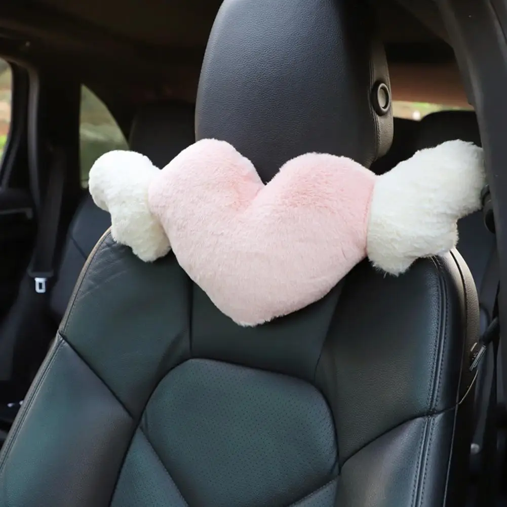 Car Seat Pillow Convenient Angel Wings Design No Deformation Car Headrest Neck Cushion Pillow Automobile Accessories
Car Seat Pillow Convenient Angel Wings Design No Deformation Car Headrest Neck Cushion Pillow Automobile Accessories